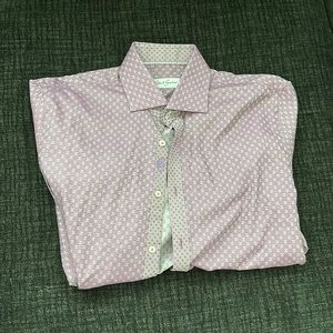 Purple long sleeve Robert graham button down